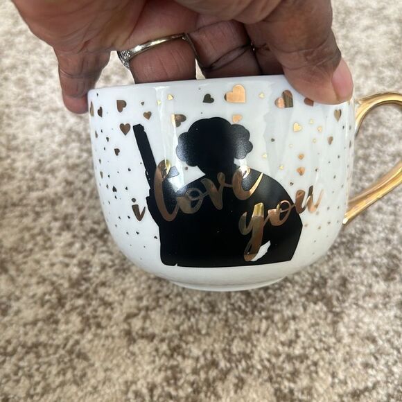 Star Wars Princess Leia and Han Solo Coffee Mug Set (2)-- 20 oz - Picture 4 of 6